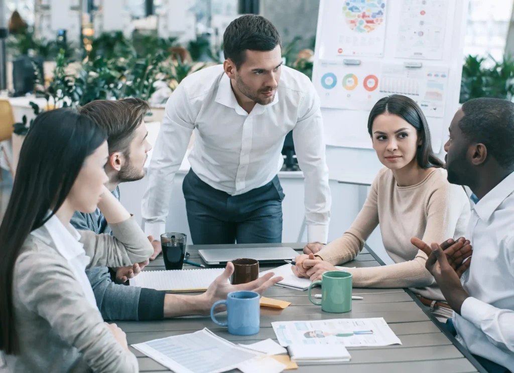 Group of people business meeting team work